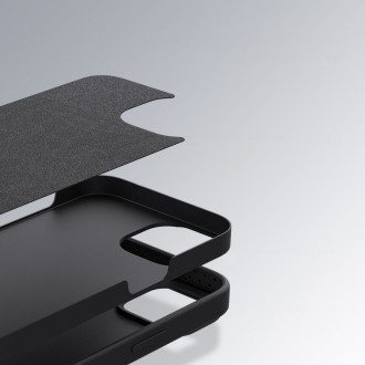 Nillkin CamShield Silky Silicone Case iPhone 14 Pro Max pouzdro s krytem fotoaparátu fialové