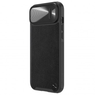 Nillkin CamShield Leather S Case Kryt na iPhone 14 s krytem fotoaparátu černý