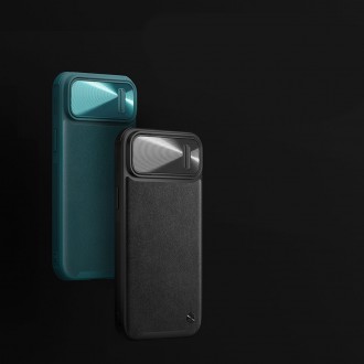 Nillkin CamShield Leather S Case Kryt na iPhone 14 s krytem fotoaparátu černý