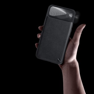 Nillkin CamShield Leather S Case Kryt na iPhone 14 s krytem fotoaparátu černý