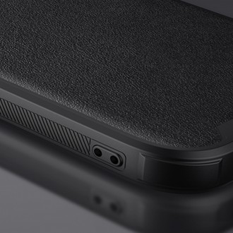 Nillkin CamShield Leather S Case Kryt iPhone 14 Plus s krytem fotoaparátu černý