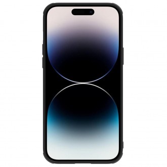 Nillkin CamShield Leather S Case Kryt iPhone 14 Pro Max s krytem fotoaparátu černý