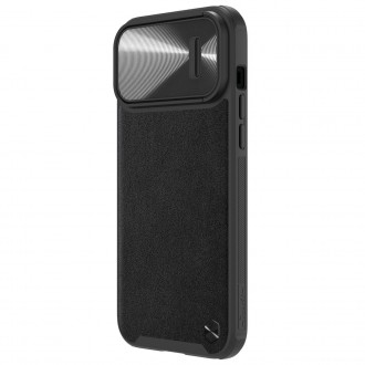 Nillkin CamShield Leather S Case Kryt iPhone 14 Pro Max s krytem fotoaparátu černý