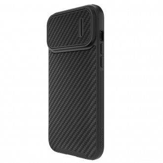 Nillkin Synthetic Fiber S Case iPhone 14 Pro s krytem fotoaparátu černý