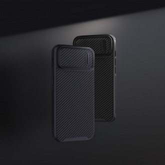 Nillkin Synthetic Fiber S Case iPhone 14 Pro s krytem fotoaparátu černý