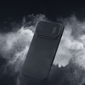 Nillkin Synthetic Fiber S Case iPhone 14 Pro s krytem fotoaparátu černý