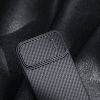 Nillkin Synthetic Fiber S Case iPhone 14 Pro s krytem fotoaparátu černý