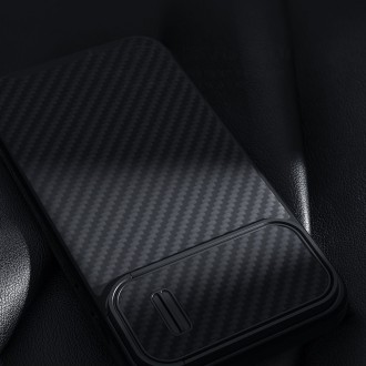 Nillkin Synthetic Fiber S Case iPhone 14 Pro s krytem fotoaparátu černý