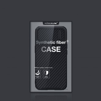 Nillkin Synthetic Fiber S Case iPhone 14 Plus s krytem fotoaparátu černý