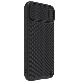 Pancéřové pouzdro Nillkin Textured S Case pro iPhone 14 s krytem fotoaparátu černé