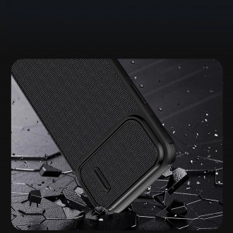 Pancéřové pouzdro Nillkin Textured S Case pro iPhone 14 s krytem fotoaparátu černé