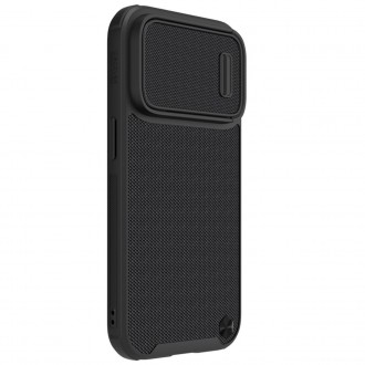 Nillkin Textured S Case Pancéřové pouzdro iPhone 14 Pro s krytem fotoaparátu černé