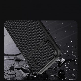 Nillkin Textured S Case Kryt na iPhone 14 Pro Max s krytem fotoaparátu černý