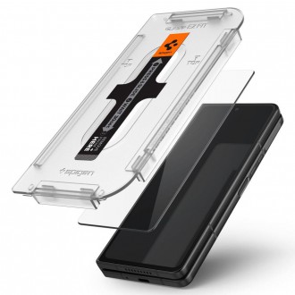 TEMPERED GLASS Spigen &quot;EZ FIT&quot; + HINGE FILM GALAXY WITH FOLD 4
