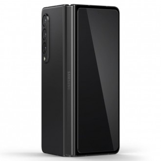 TEMPERED GLASS Spigen &quot;EZ FIT&quot; + HINGE FILM GALAXY WITH FOLD 4