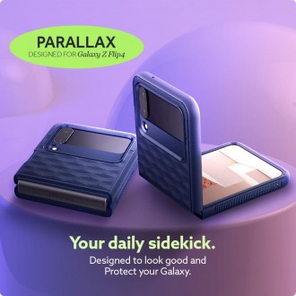 CASEOLOGY PARALLAX GALAXY WITH FLIP 4 MIDNIGHT BLUE