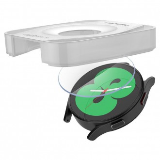 TEMPERED GLASS Spigen GLAS.TR &quot;EZ-FIT&quot; 2-PACK GALAXY Watch 4/5 (40 MM)