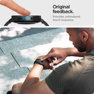 TEMPERED GLASS Spigen GLAS.TR &quot;EZ-FIT&quot; 2-PACK GALAXY Watch 4/5 (40 MM)