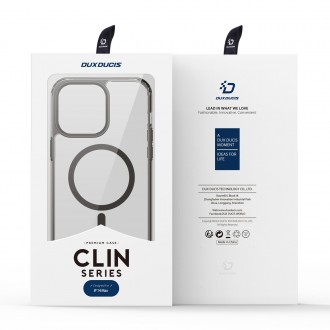 Dux Ducis Clin2 pouzdro pro iPhone 14 Plus magnetický kryt MagSafe šedý
