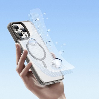 Dux Ducis Clin2 obal pro iPhone 14 Pro magnetický kryt MagSafe šedý