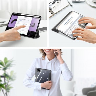 Dux Ducis Toby Case pro Huawei MatePad Pro 11´´ (2022) Kryt s perem S Pen Smart Cover Stand Black