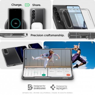 Spigen AIRSKIN GALAXY WITH FOLD 4 CRYSTAL CLEAR