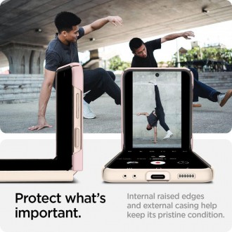 Spigen AIRSKIN GALAXY WITH FLIP 4 COTTON PINK