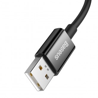 [RETURNED ITEM] Baseus Superior Series SUPERVOOC kabel USB-A na USB-C 65W 2m černý