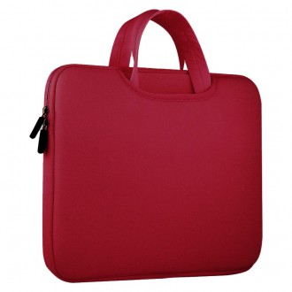 Universal case laptop bag 15.6 ´´ tablet computer organizer red