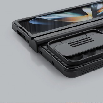 Nillkin CamShield Pro Case (jednoduché) Kryt Samsung Galaxy Z Fold 4 s krytem fotoaparátu modrý