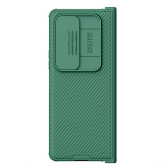Nillkin CamShield Pro Case (jednoduché) pro Samsung Galaxy Z Fold 4 kryt s krytem fotoaparátu tmavě zelený