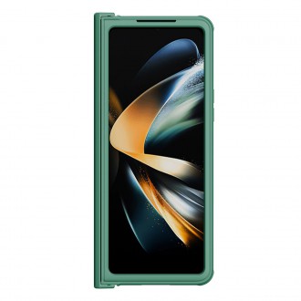 Nillkin CamShield Pro Case (jednoduché) pro Samsung Galaxy Z Fold 4 kryt s krytem fotoaparátu tmavě zelený