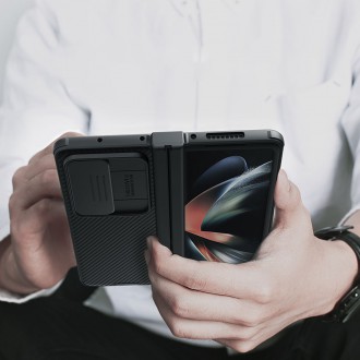 Nillkin CamShield Pro Case (jednoduché) pro Samsung Galaxy Z Fold 4 kryt s krytem fotoaparátu tmavě zelený
