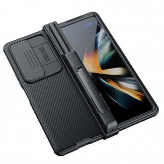 Nillkin CamShield Pro Case (oblek) pro Samsung Galaxy Z Fold 4 kryt se stojánkem krytu fotoaparátu černý
