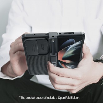 Nillkin CamShield Pro Case (oblek) pro Samsung Galaxy Z Fold 4 kryt se stojánkem krytu fotoaparátu černý