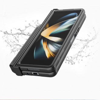 Nillkin CamShield Pro Case (oblek) pro Samsung Galaxy Z Fold 4 kryt se stojánkem krytu fotoaparátu černý