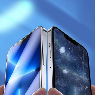 Joyroom Knight 2,5D FS TG 5x glass iPhone 14 full screen (JR-DH05)