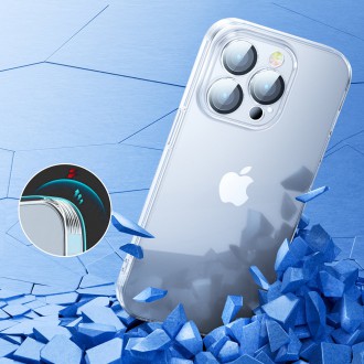 Joyroom 14Q Case iPhone 14 Pro Case Cover with Camera Cover Transparent (JR-14Q2 transparent)
