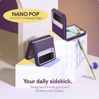 CASEOLOGY NANO POP GALAXY WITH FLIP 4 LIGHT VIOLET