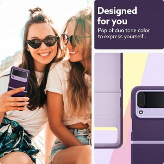CASEOLOGY NANO POP GALAXY WITH FLIP 4 LIGHT VIOLET
