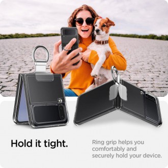 Spigen THIN FIT RING GALAXY WITH FLIP 4 CRYSTAL CLEAR