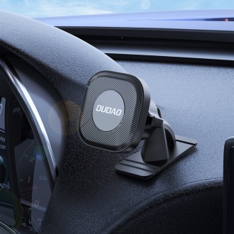 Dudao magnetic smartphone car holder black (F6C)