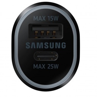 Samsung nabíječka do auta 2 x USB 25W černá (EP-L4020NBEGEU)