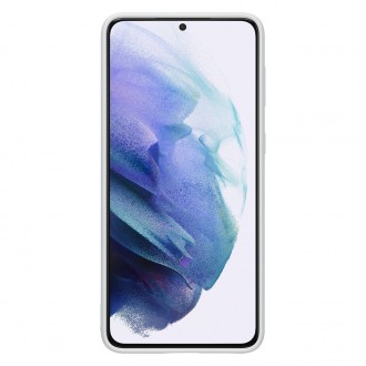 Samsung durable silicone case for S21 + 5G light gray (EF-PG996TJEGWW)