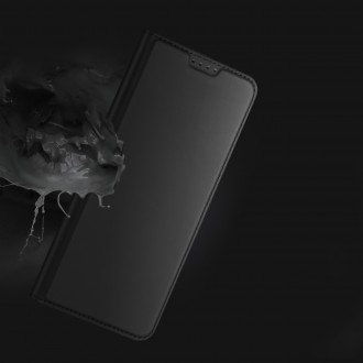 Pouzdro Dux Ducis Skin Pro pro Sony Xperia 5 IV flip cover card stojánek na peněženku černý