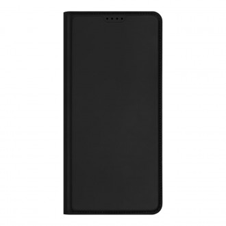 Dux Ducis Skin Pro pouzdro pro Oppo Reno 8 flip cover card stojánek na peněženku černý