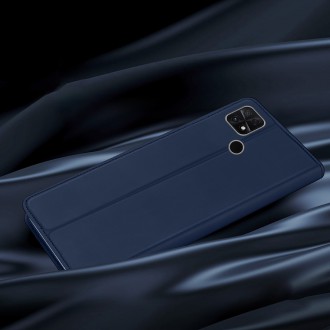 Dux Ducis Skin Pro pouzdro pro Oppo Reno 8 Pro flip cover card stojánek na peněženku modrý