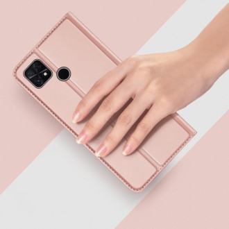 Dux Ducis Skin Pro pouzdro pro Oppo Reno 8 Pro flip cover card stojánek na peněženku modrý