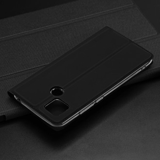 Dux Ducis Skin Pro pouzdro pro Oppo Reno 8 Pro flip cover card stojánek na peněženku modrý