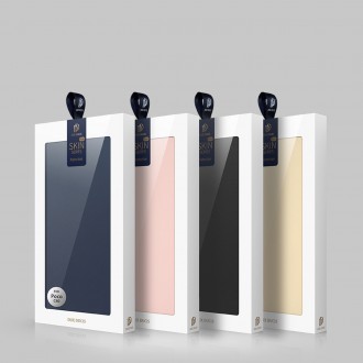 Dux Ducis Skin Pro pouzdro pro Oppo Reno 8 Pro flip cover card stojánek na peněženku modrý